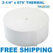 2-1/4" x 675' Heavyweight Thermal ATM Paper Rolls